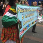 Preston's African Caribbean Community and Preston Black History Group in 2012 Community Procession