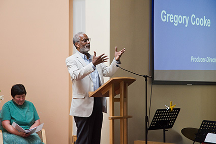 Rev Karen Le Mouton and Prof Gregory Cooke